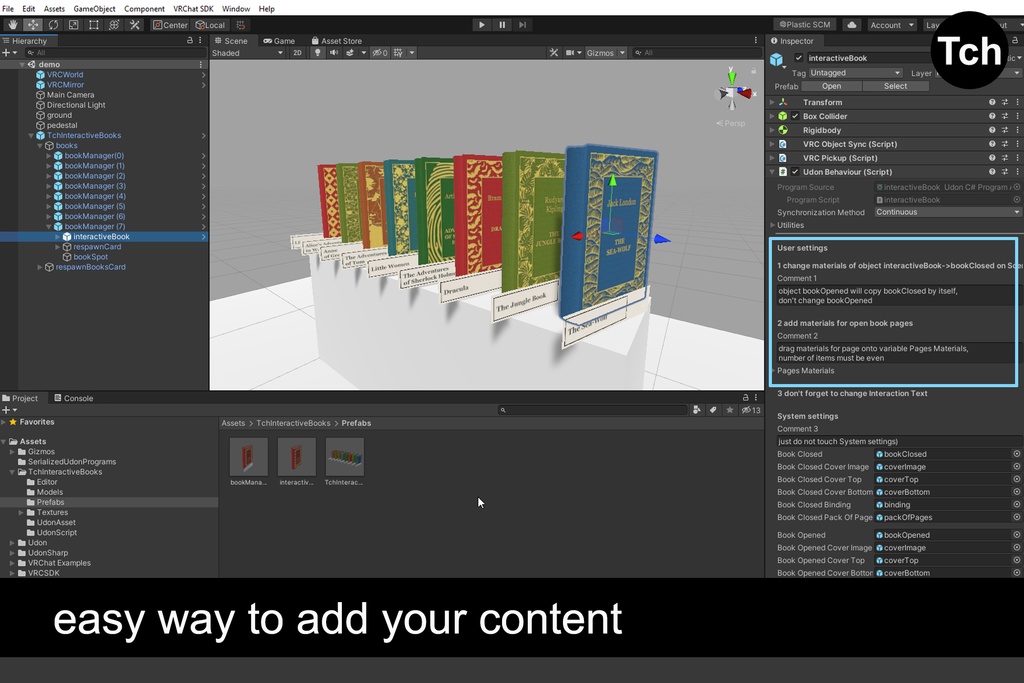 VRChat Readable books pack || VRChatの読みやすい本パック