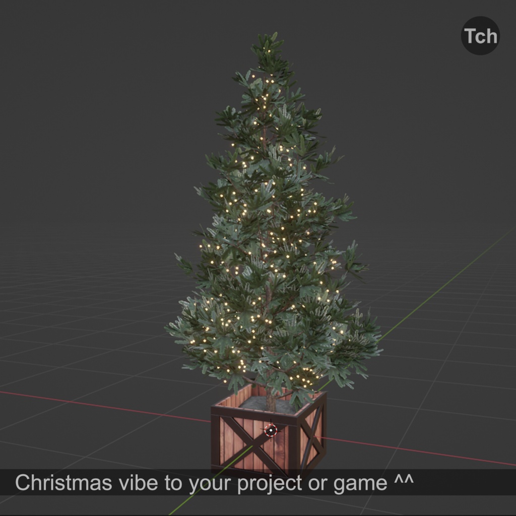 Christmas tree green (3D) | 緑色のクリスマス ツリー (3D)