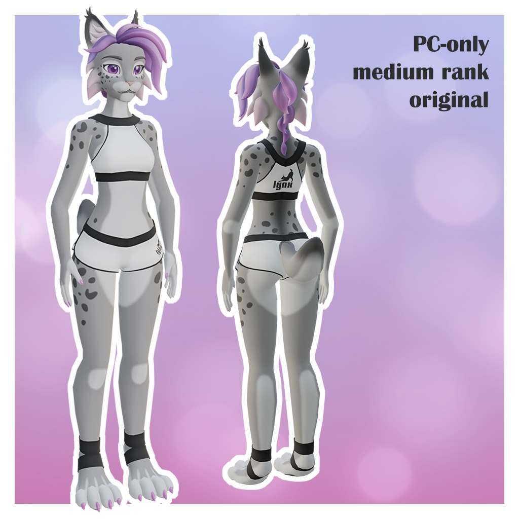 Jen Lynx (VRChat avatar) || Jen Lynx (VRChat アバター)