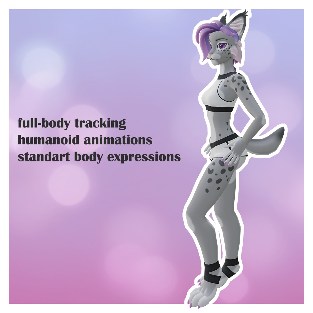 Jen Lynx (VRChat avatar) || Jen Lynx (VRChat アバター)