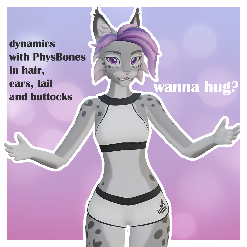 Jen Lynx (VRChat avatar) || Jen Lynx (VRChat アバター)