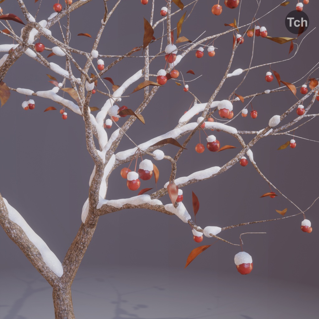 Winter tree (3D) | 冬の木 (3D)