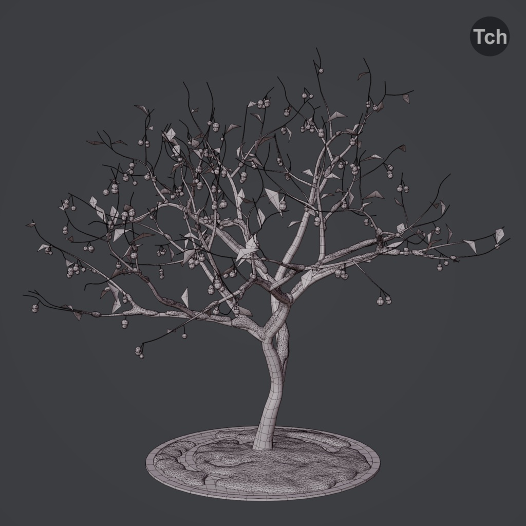Winter tree (3D) | 冬の木 (3D)
