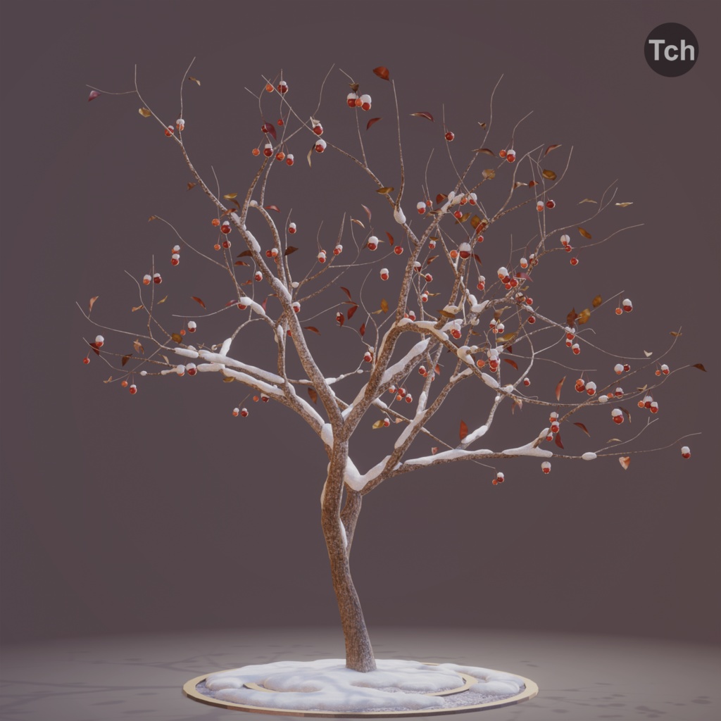 Winter tree (3D) | 冬の木 (3D)