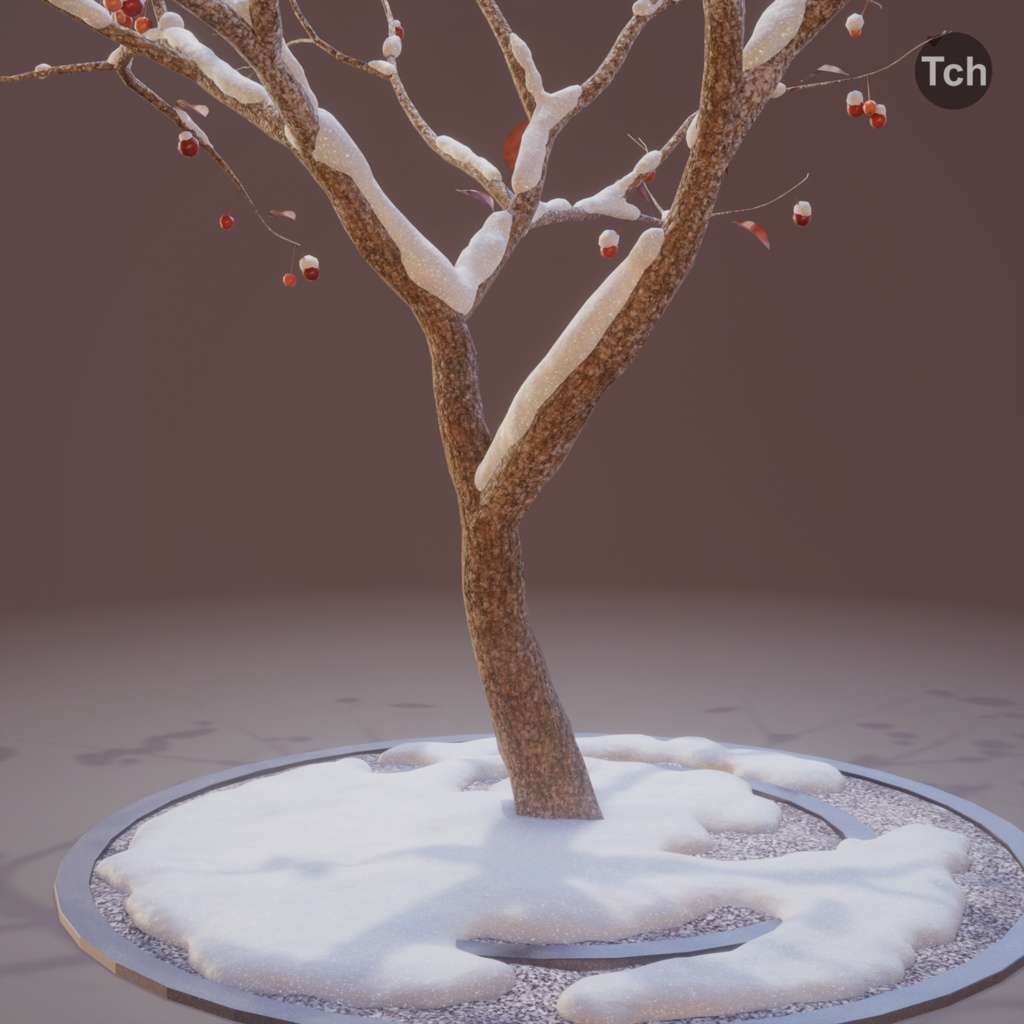 Winter tree (3D) | 冬の木 (3D)