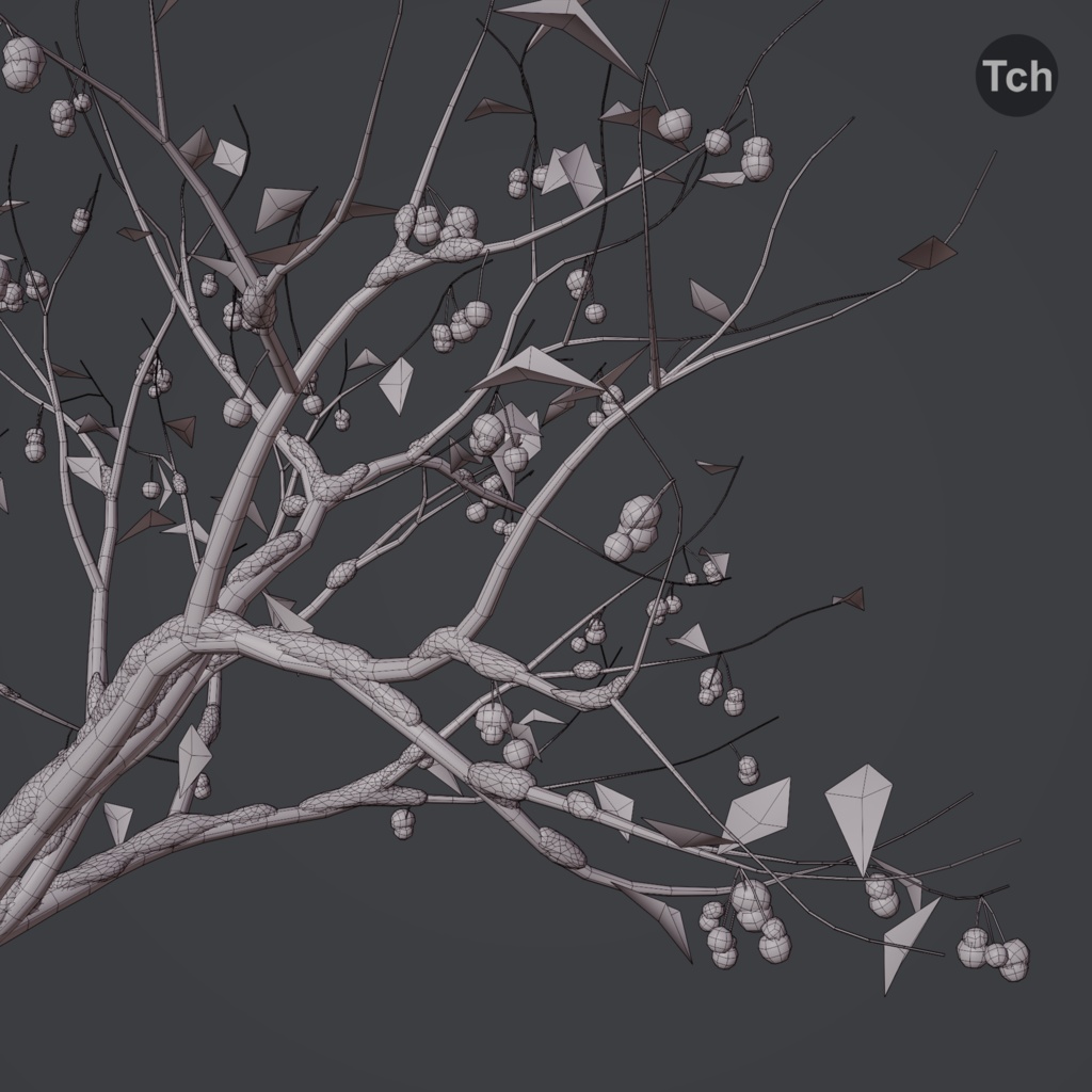Winter tree (3D) | 冬の木 (3D)