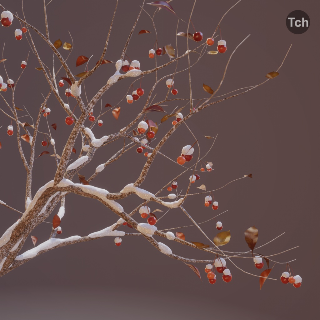 Winter tree (3D) | 冬の木 (3D)