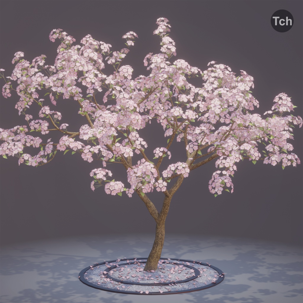 Spring tree (3D) | 春の木 (3D)