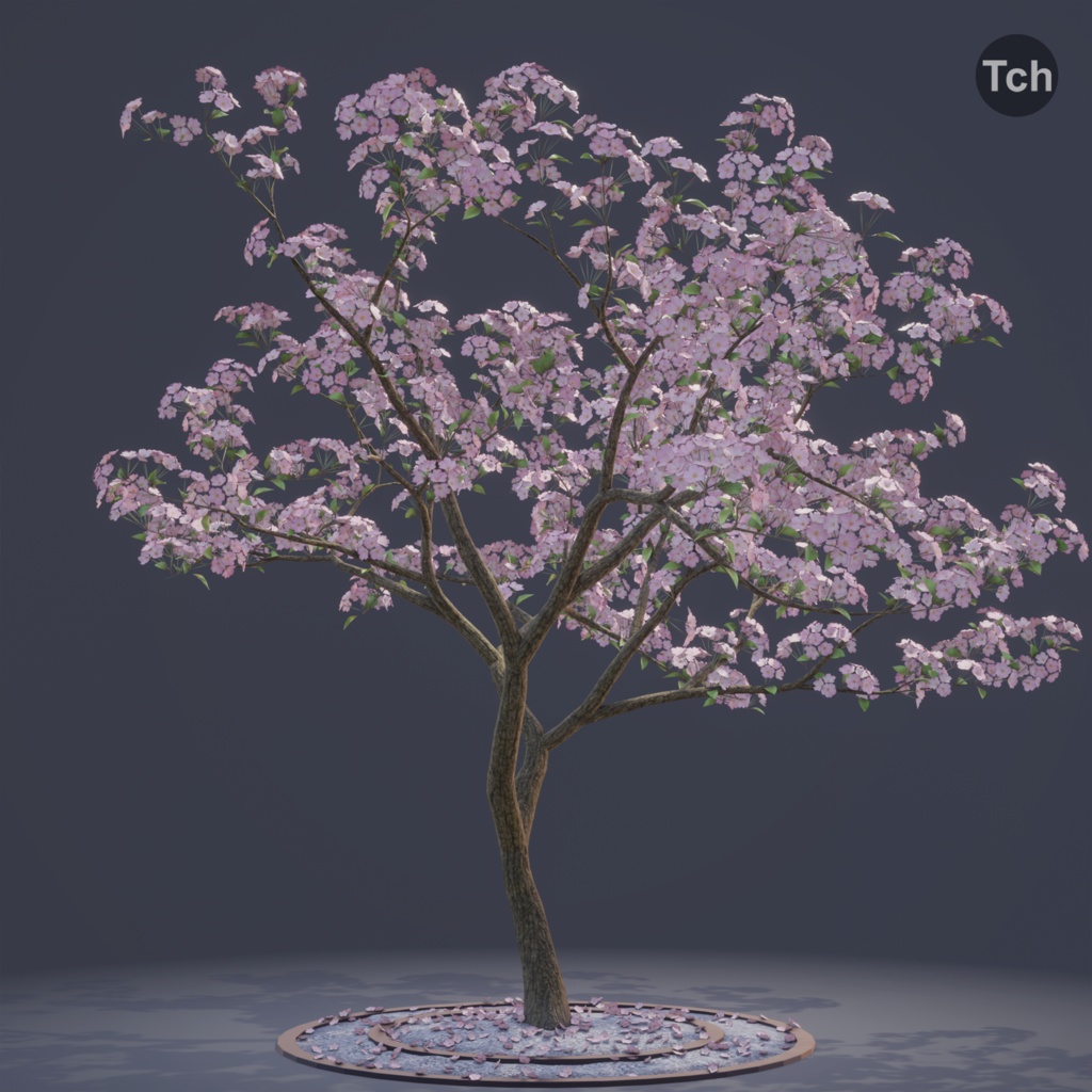 Spring tree (3D) | 春の木 (3D)