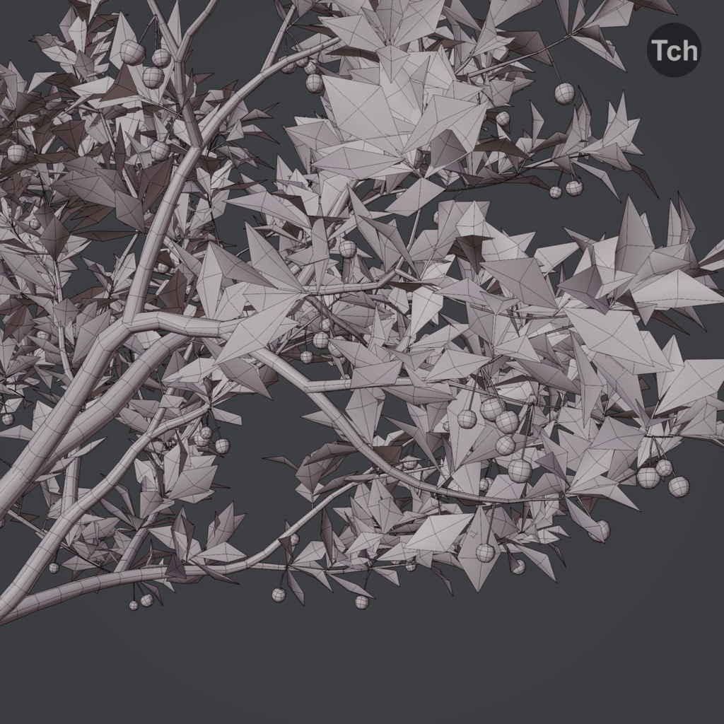 Fall tree (3D) | 秋の木 (3D)