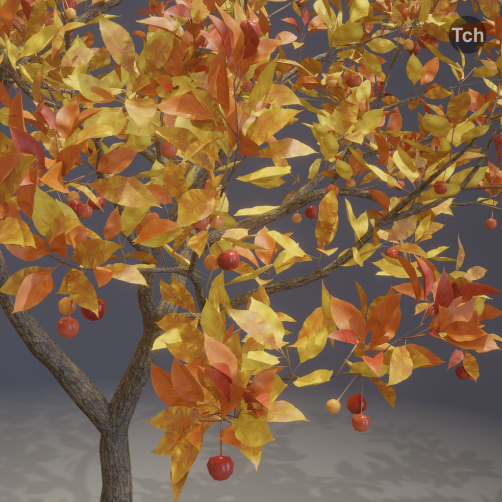 Fall tree (3D) | 秋の木 (3D)
