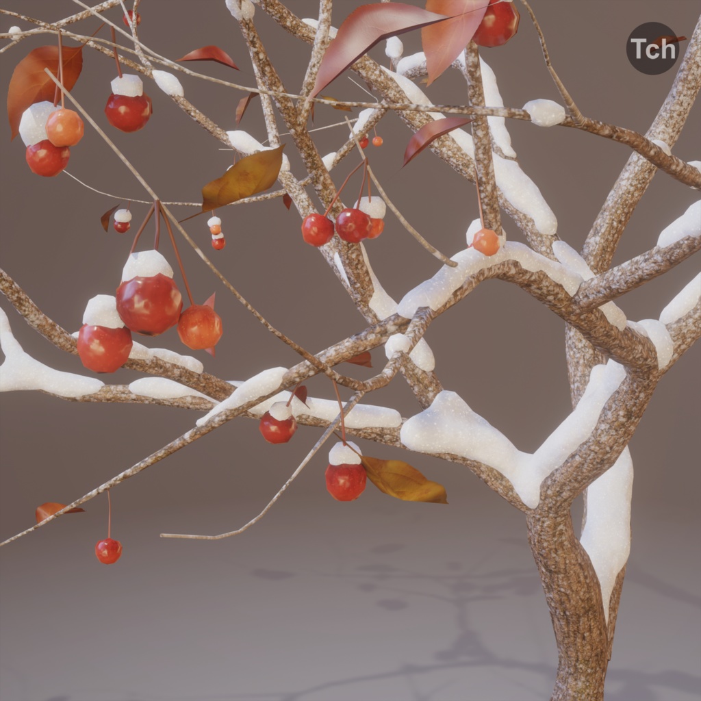 Four seasons tree (3D) | 四季の木 (3D)