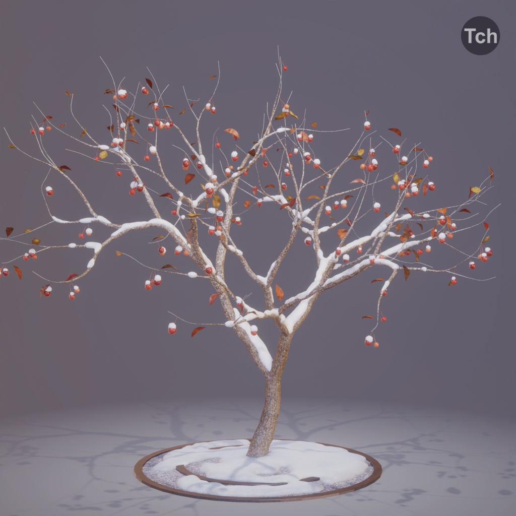 Four seasons tree (3D) | 四季の木 (3D)