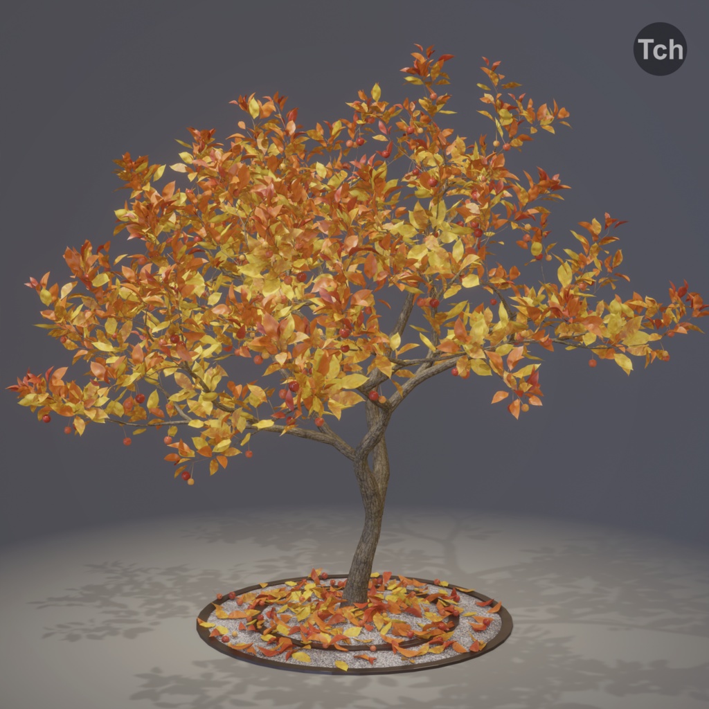 Four seasons tree (3D) | 四季の木 (3D)