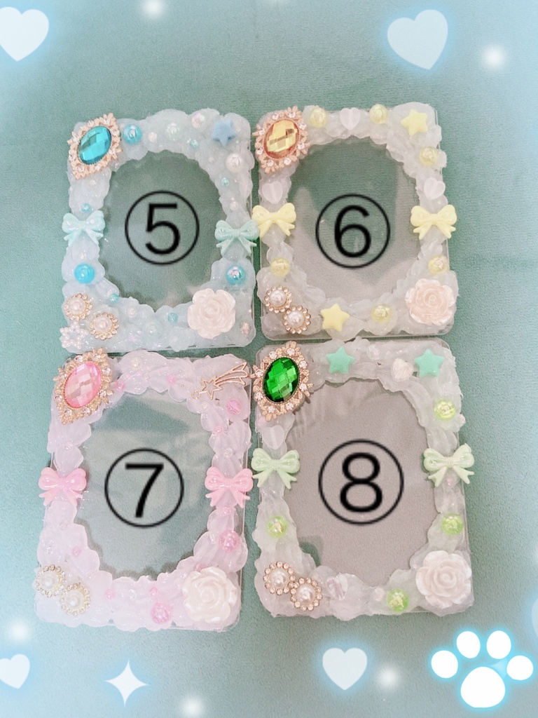 ホイップデコ  トレカデコ 丸型