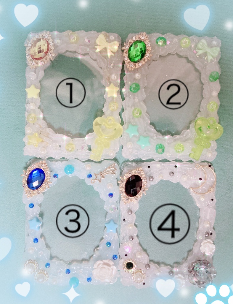 ホイップデコ  トレカデコ 丸型