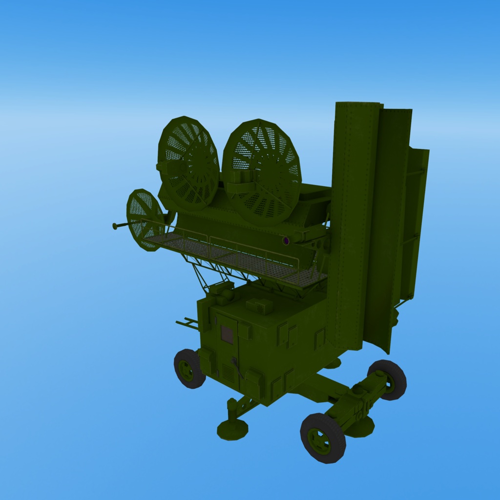 SA-2(С-75)ガイドライン 対空陣地用レーダーフルセット