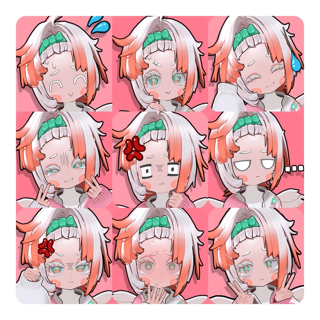 オリジナル3D モデル『Fuwan-フワン-』