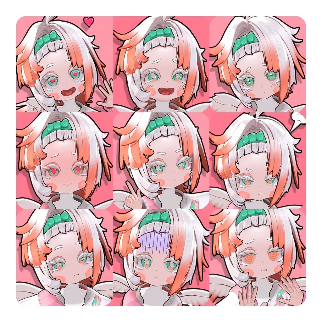 オリジナル3D モデル『Fuwan-フワン-』