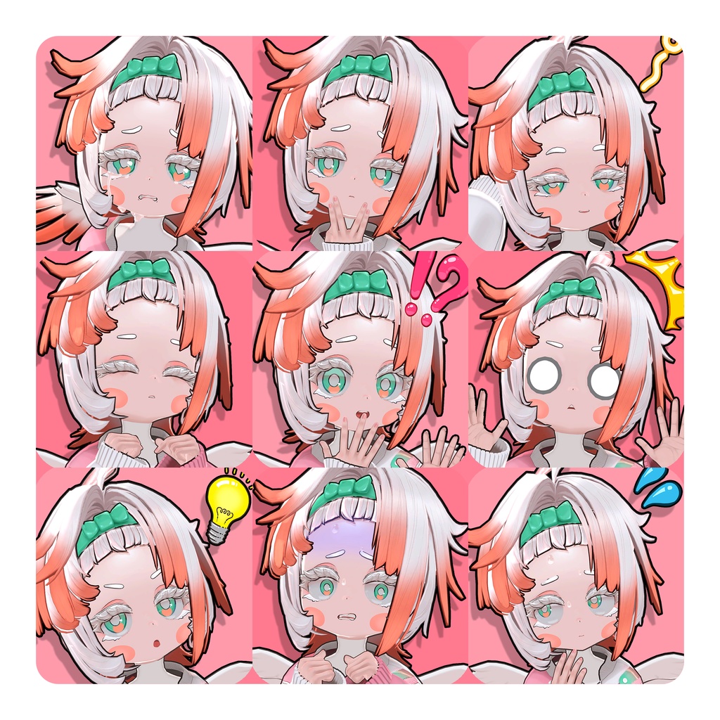 オリジナル3D モデル『Fuwan-フワン-』