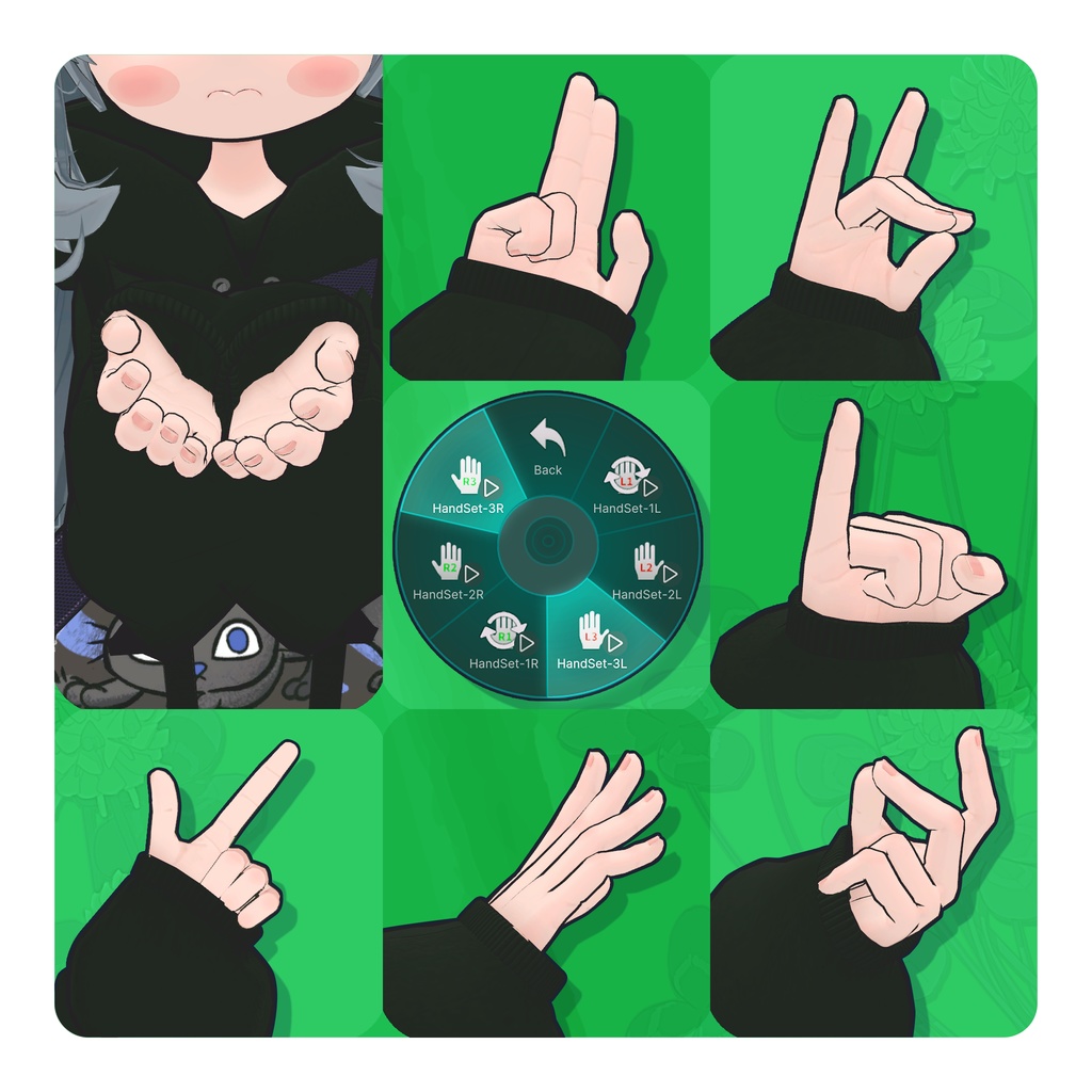 オリジナル3D モデル『Mao-まお-』