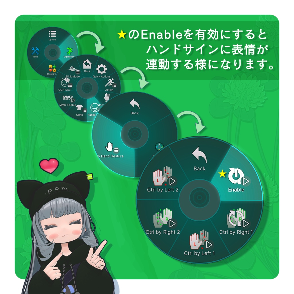 オリジナル3D モデル『Mao-まお-』