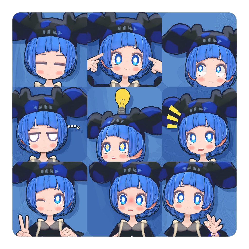 オリジナル3D モデル『Niu-にう-』