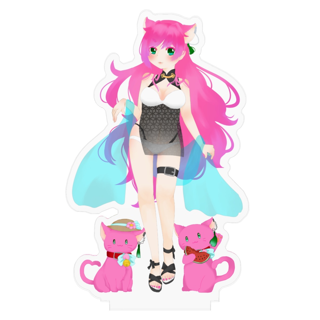 水着たおにゃん アクスタ