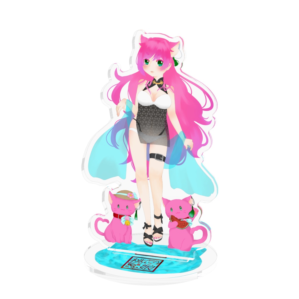 水着たおにゃん アクスタ