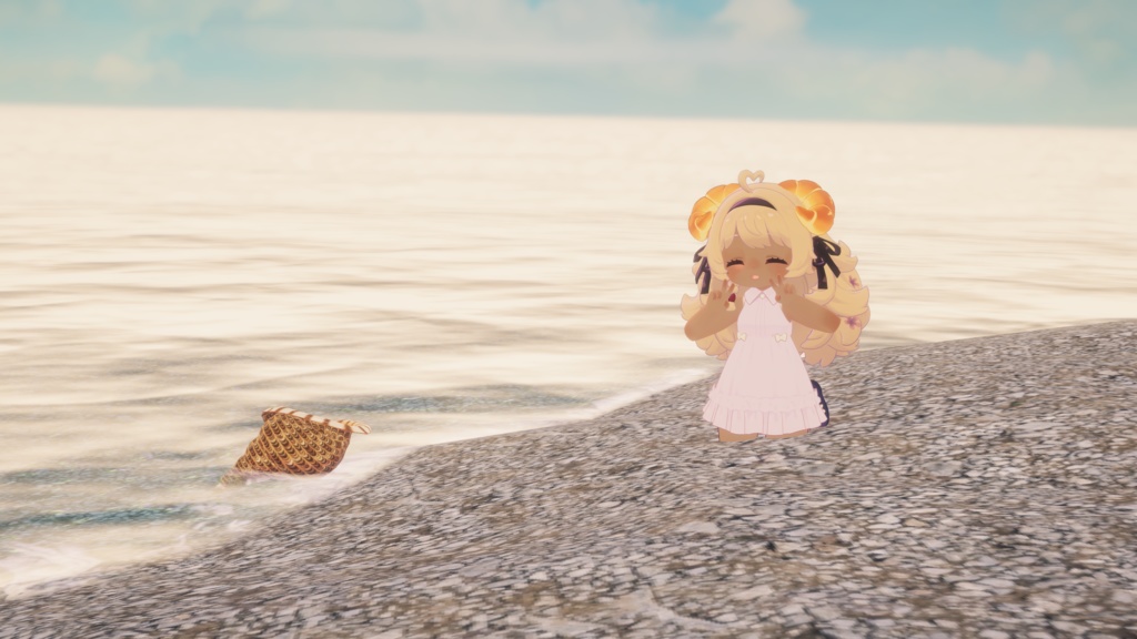 コロネちゃん日焼けテクスチャ