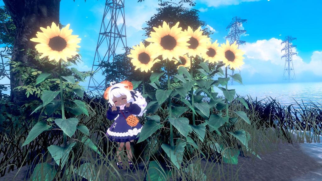 コロネちゃん日焼けテクスチャ