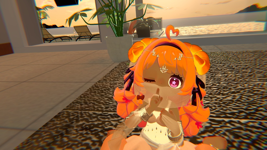 コロネちゃん日焼けテクスチャ