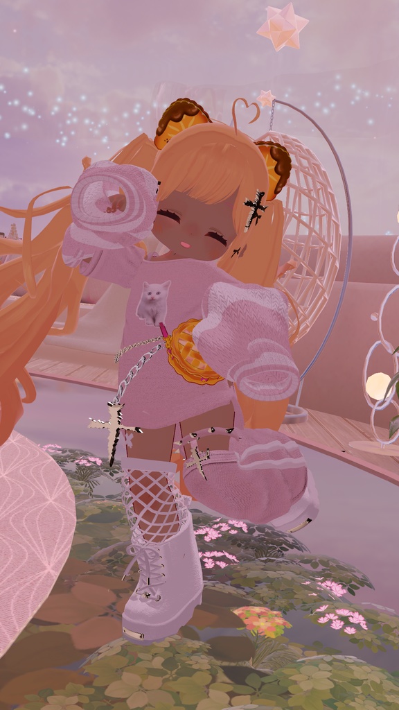 コロネちゃん日焼けテクスチャ