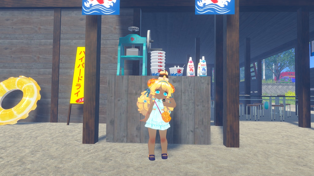 コロネちゃん日焼けテクスチャ