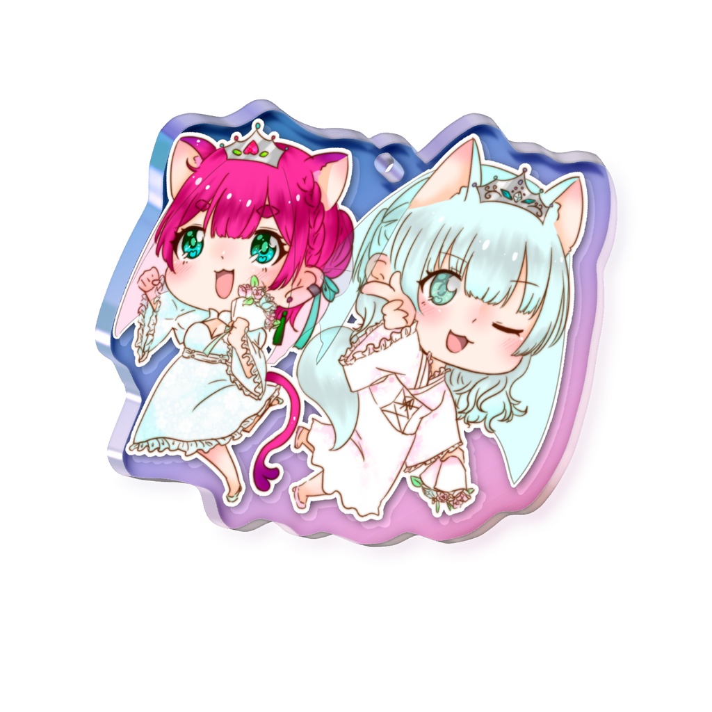 あるたおwedding 記念アクリルキーホルダー