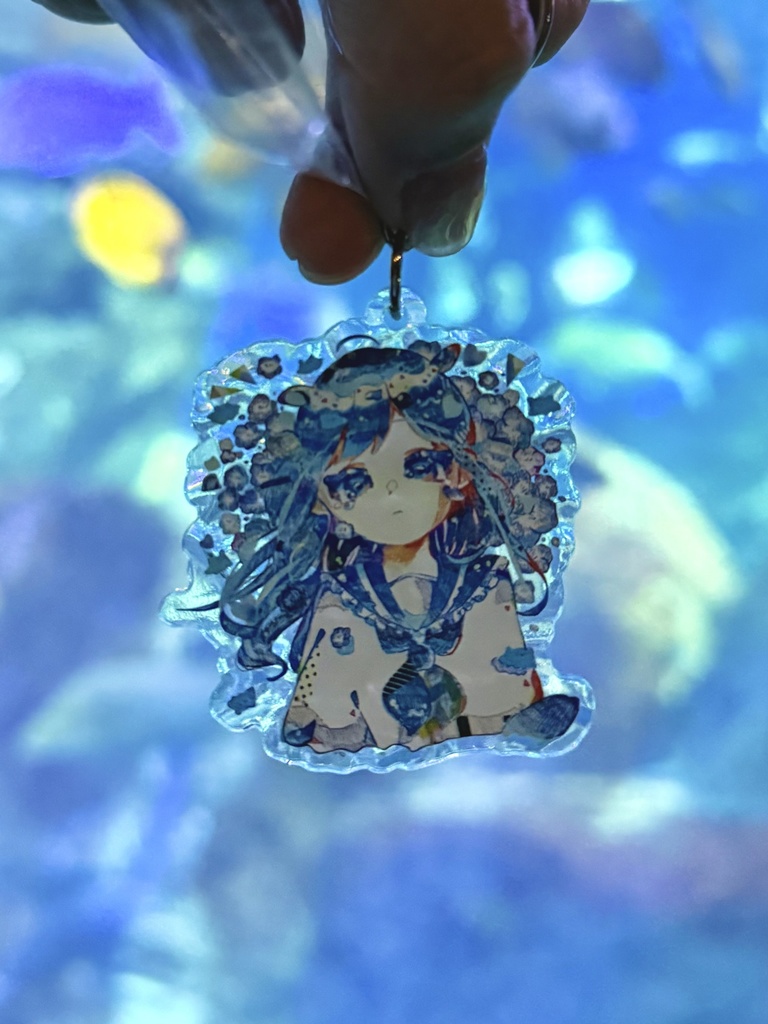 ネモフィラメンダコアクキー