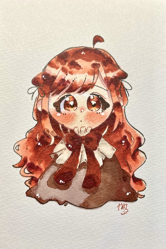 【額装原画】おませなコ