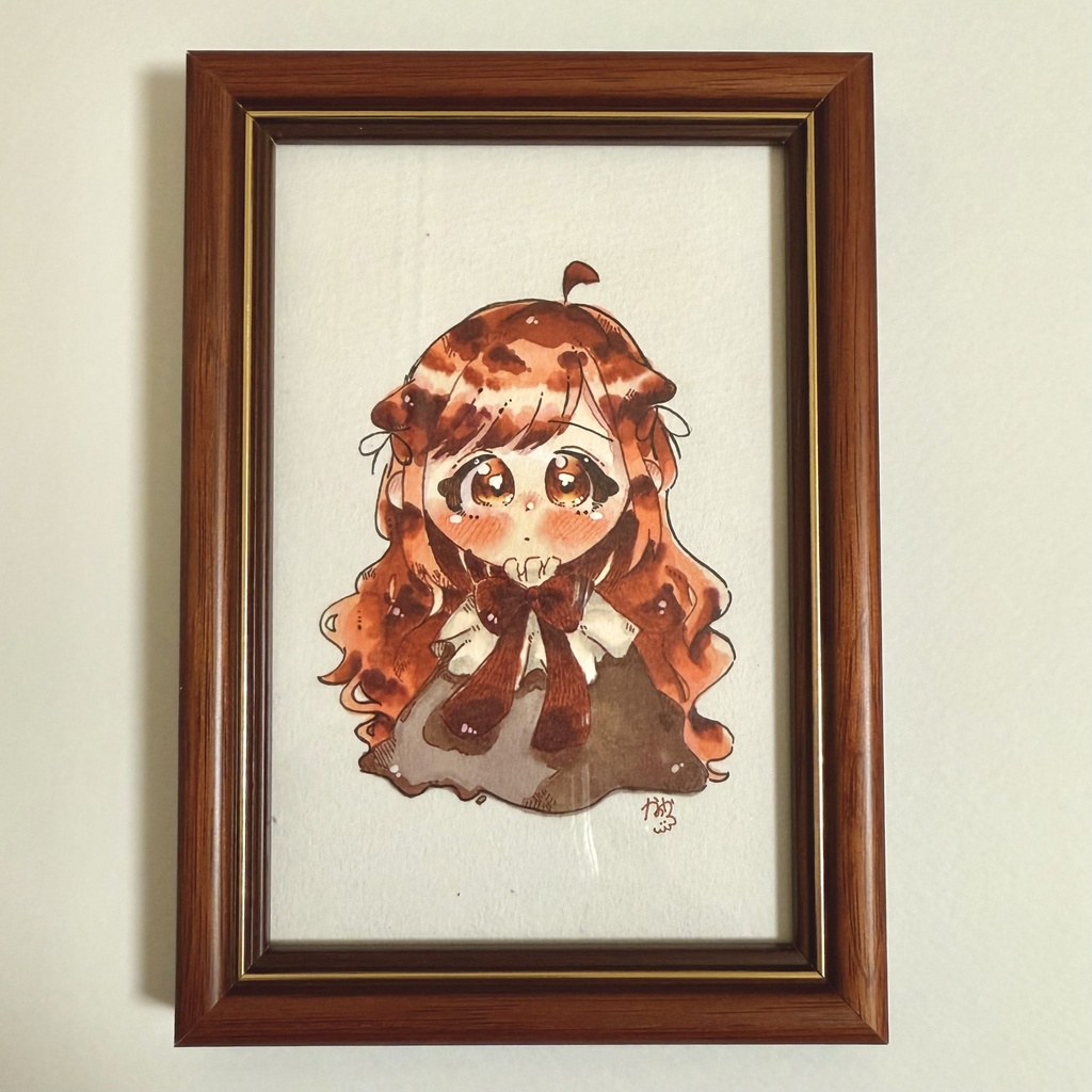 【額装原画】おませなコ