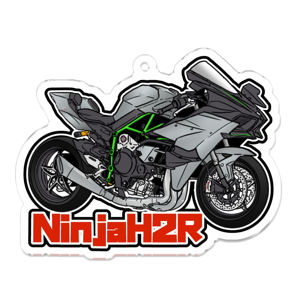 アクリルキーホルダー NinjaH2R