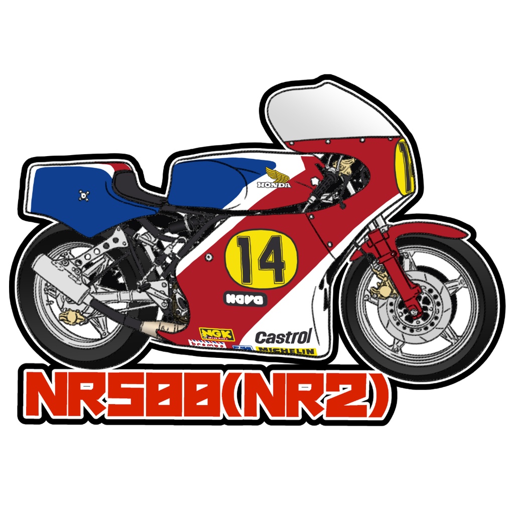 アクリルキーホルダー NR500(NR1~NR4)