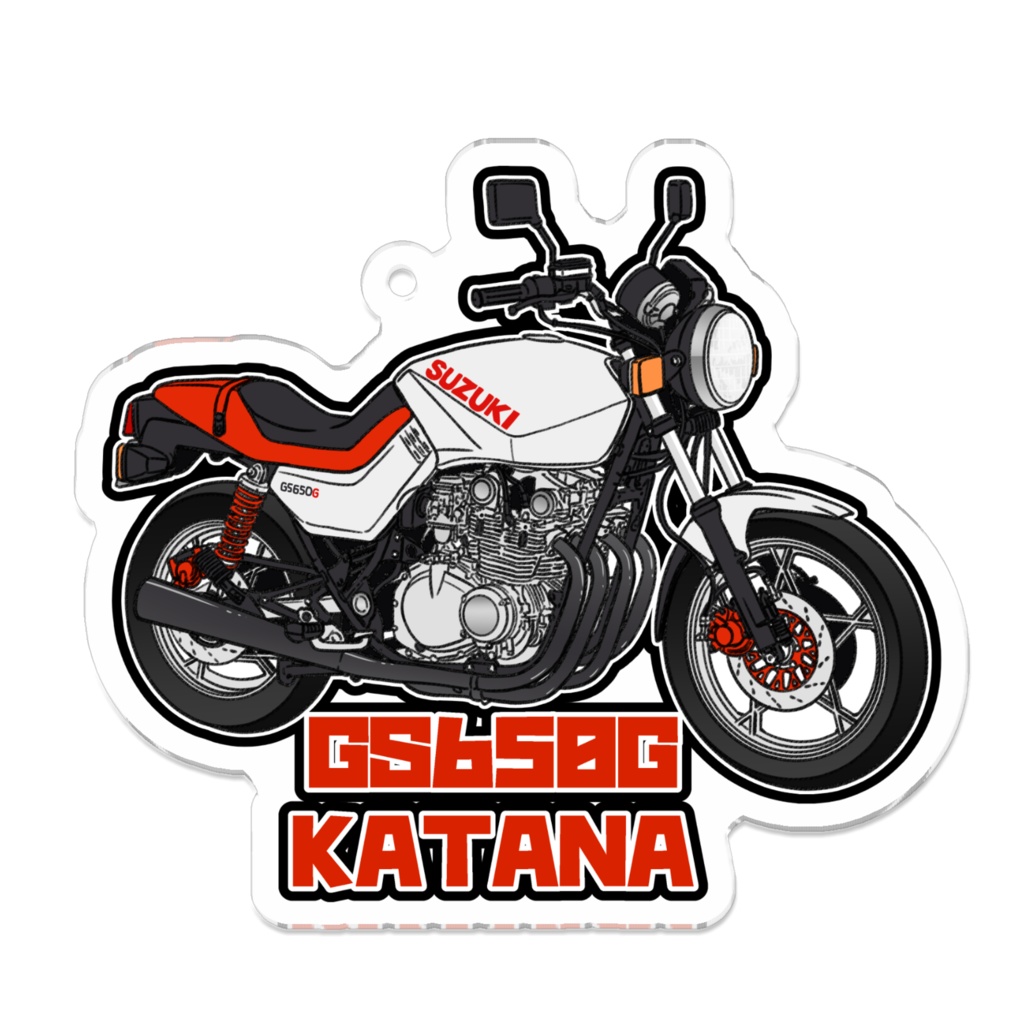 アクリルキーホルダー GS650G KATANA