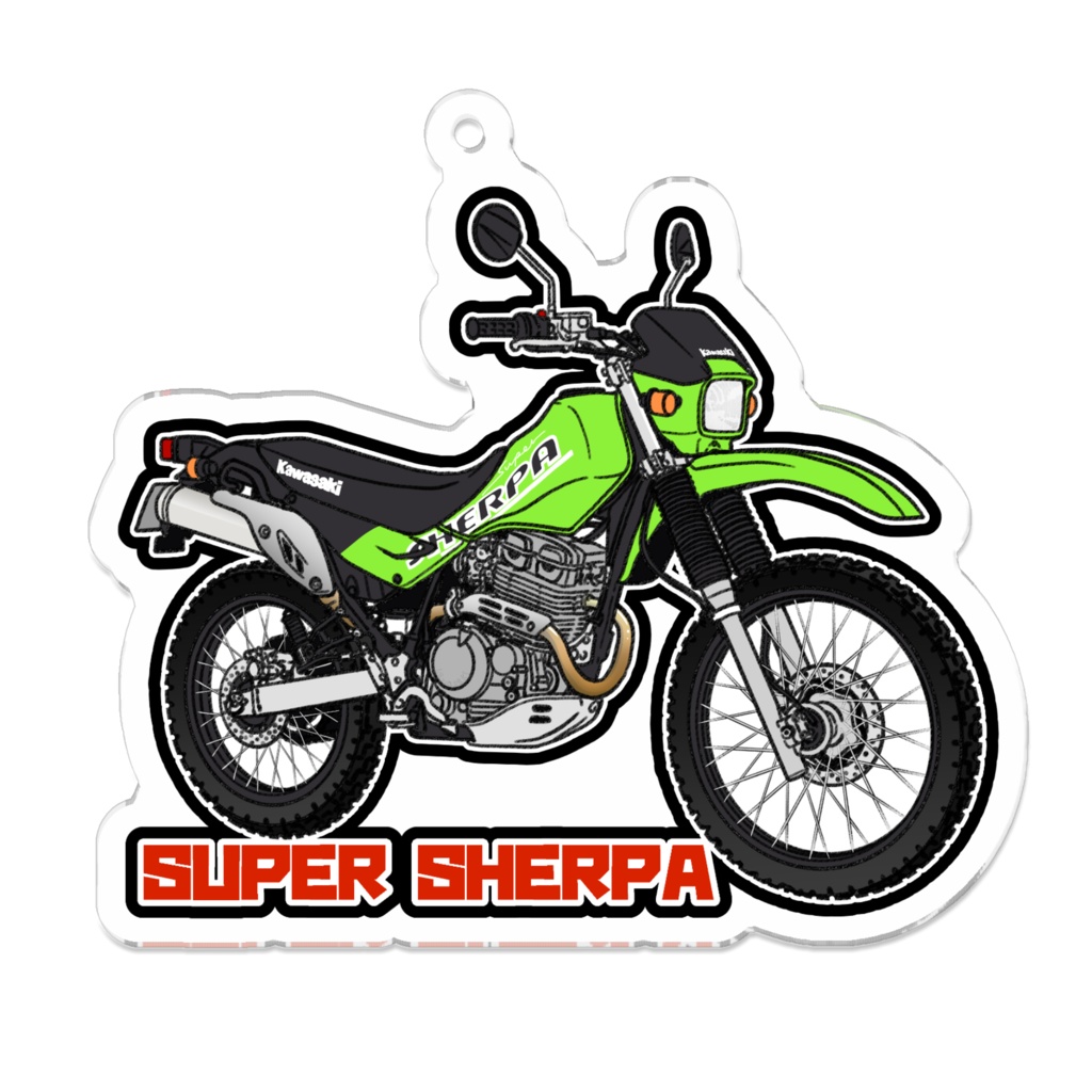 アクリルキーホルダー SUPER SHERPA(1998)