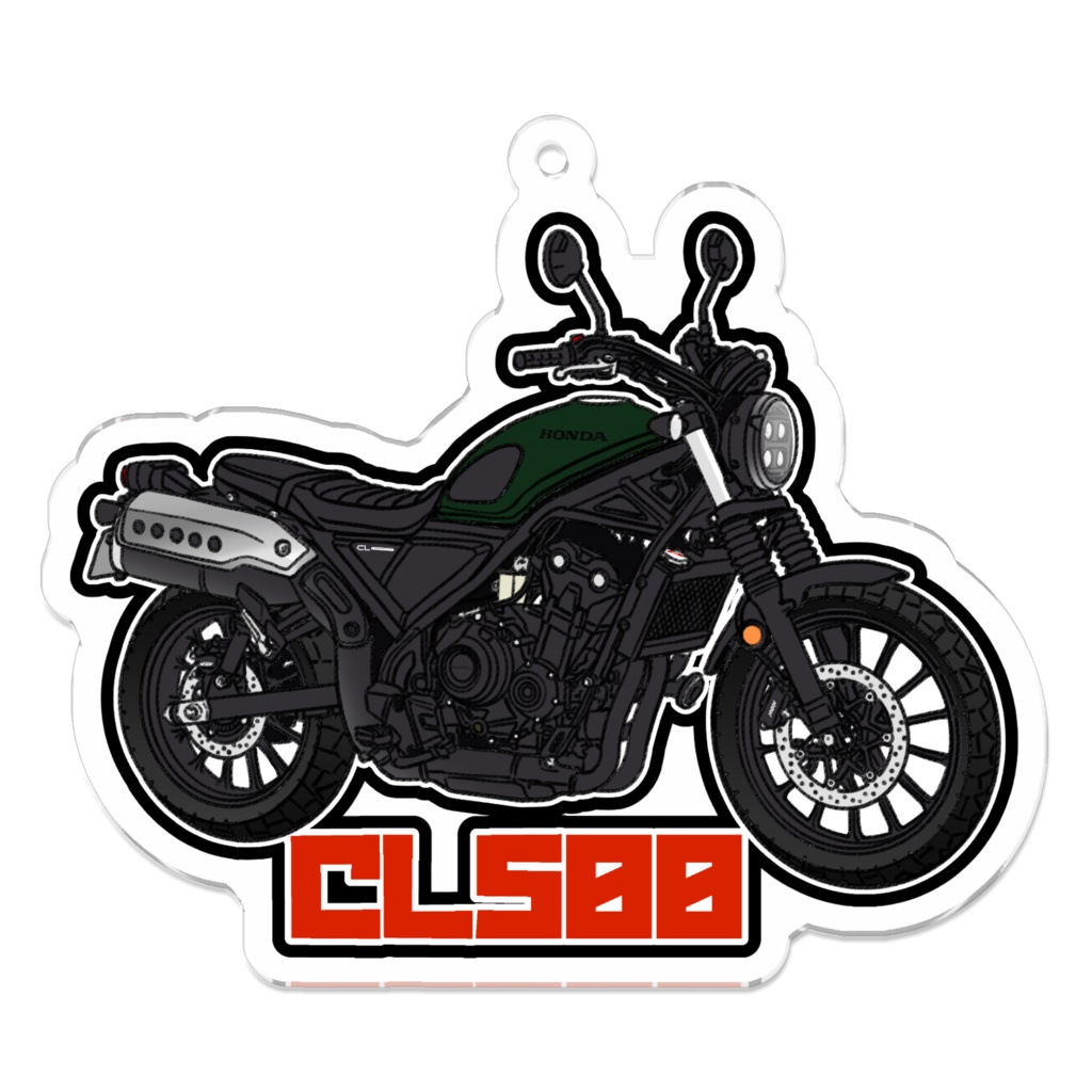 アクリルキーホルダー CL500