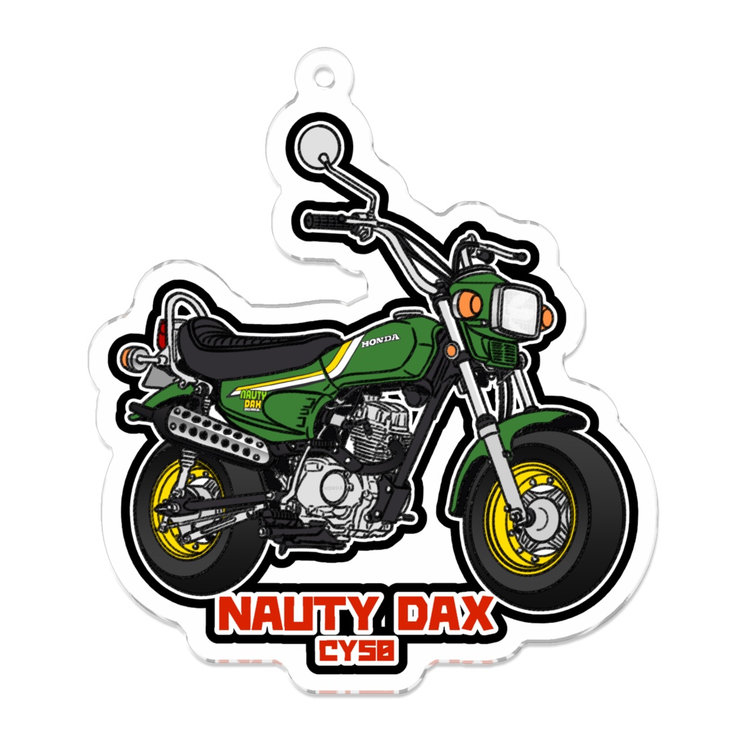 アクリルキーホルダー NAUTY DAX CY50