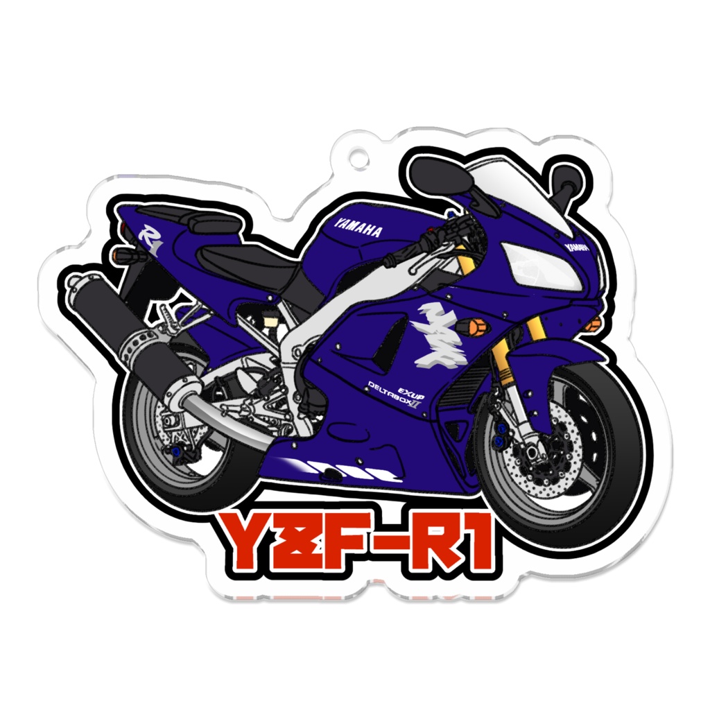 アクリルキーホルダー YZF-R1(1998～）