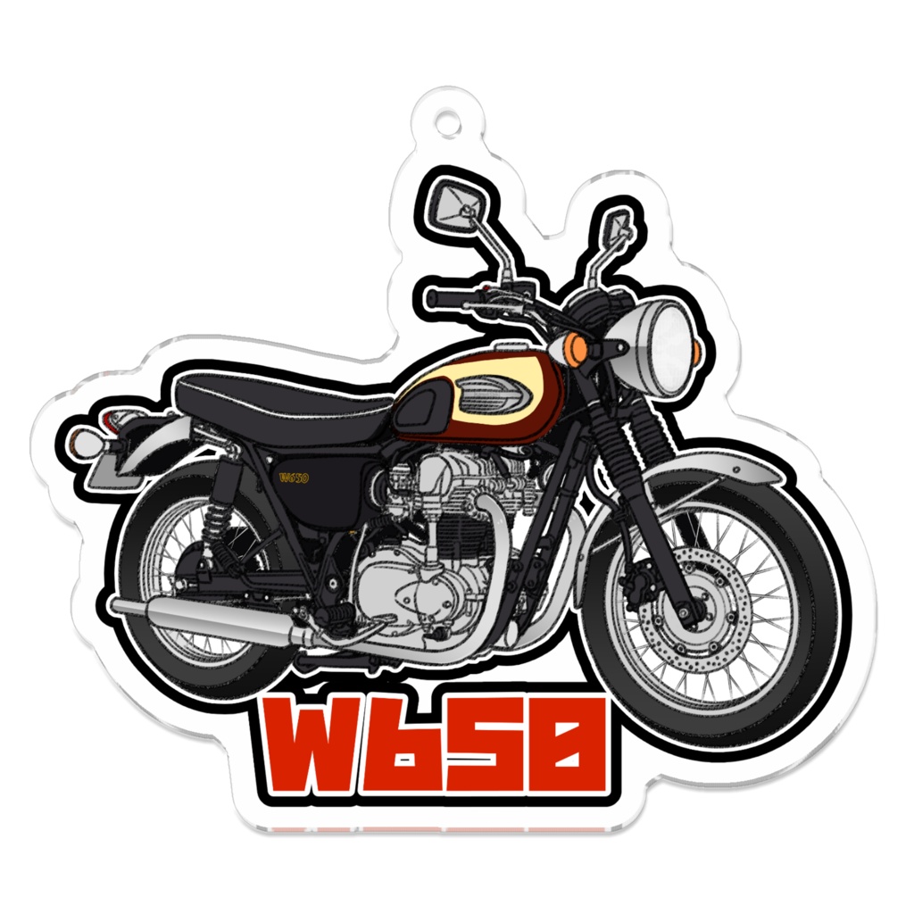 アクリルキーホルダー W650