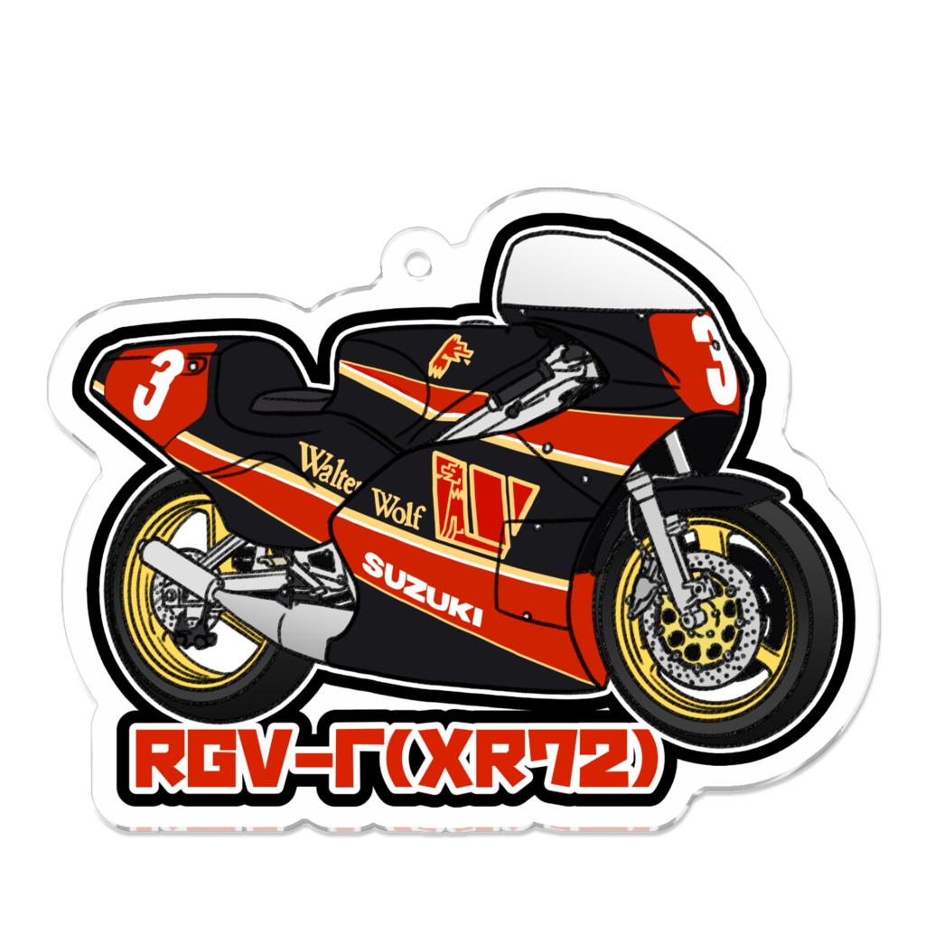 アクリルキーホルダー RGV-Γ(XR72)