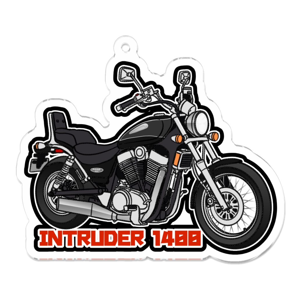 アクリルキーホルダー INTRUDER1400