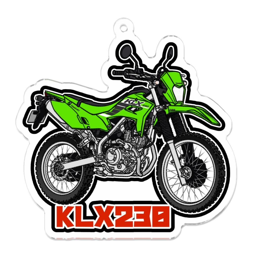 アクリルキーホルダー KLX230(2025モデル)