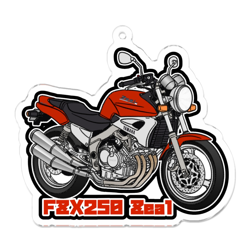 アクリルキーホルダー FZX250 ZeaL